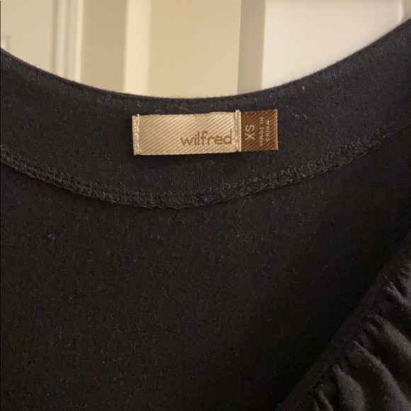 Wilfred Black Off the Shoulder Top - Picture 3 of 3